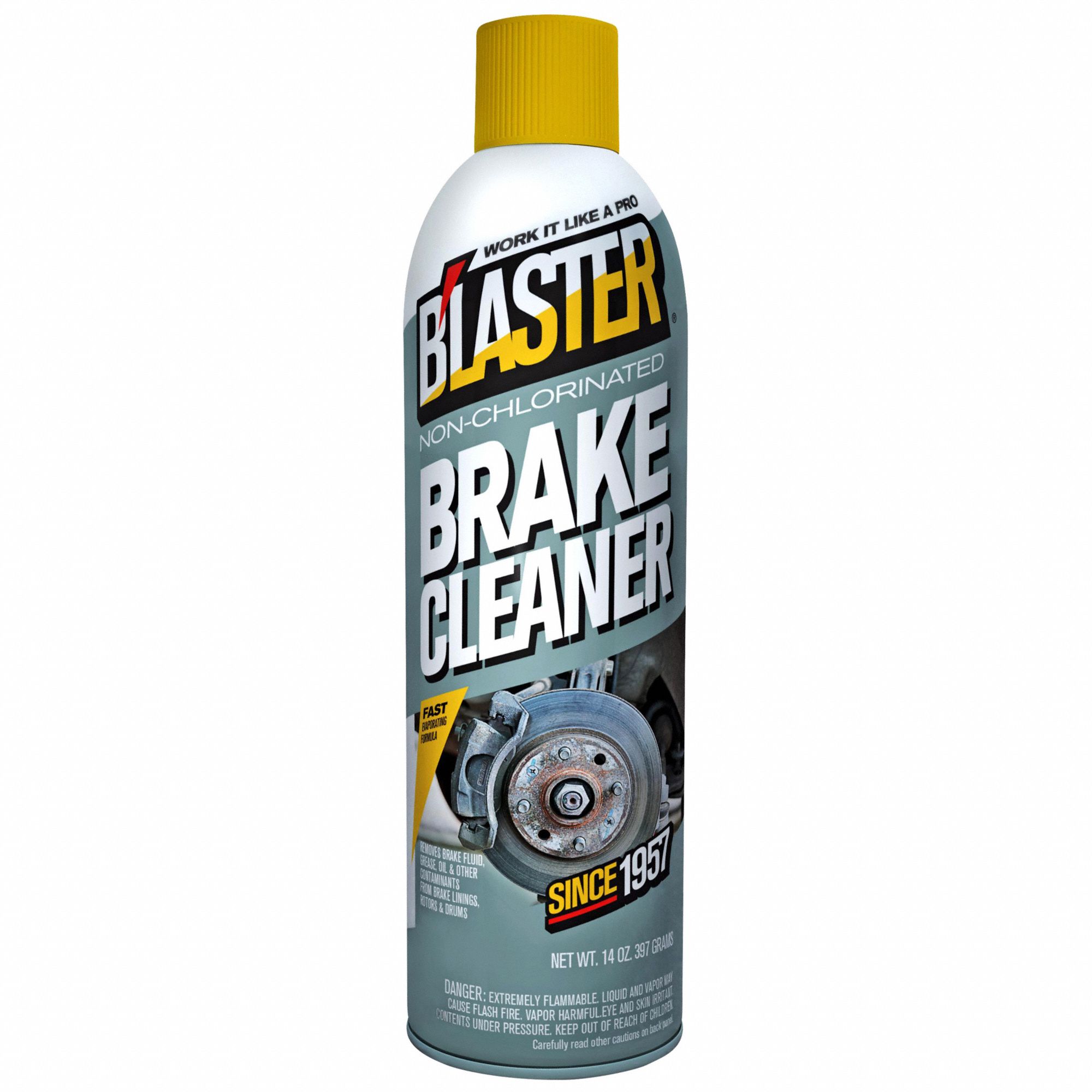 BLASTER, Water, Aerosol, Brake Cleaner 799V6520BC Grainger