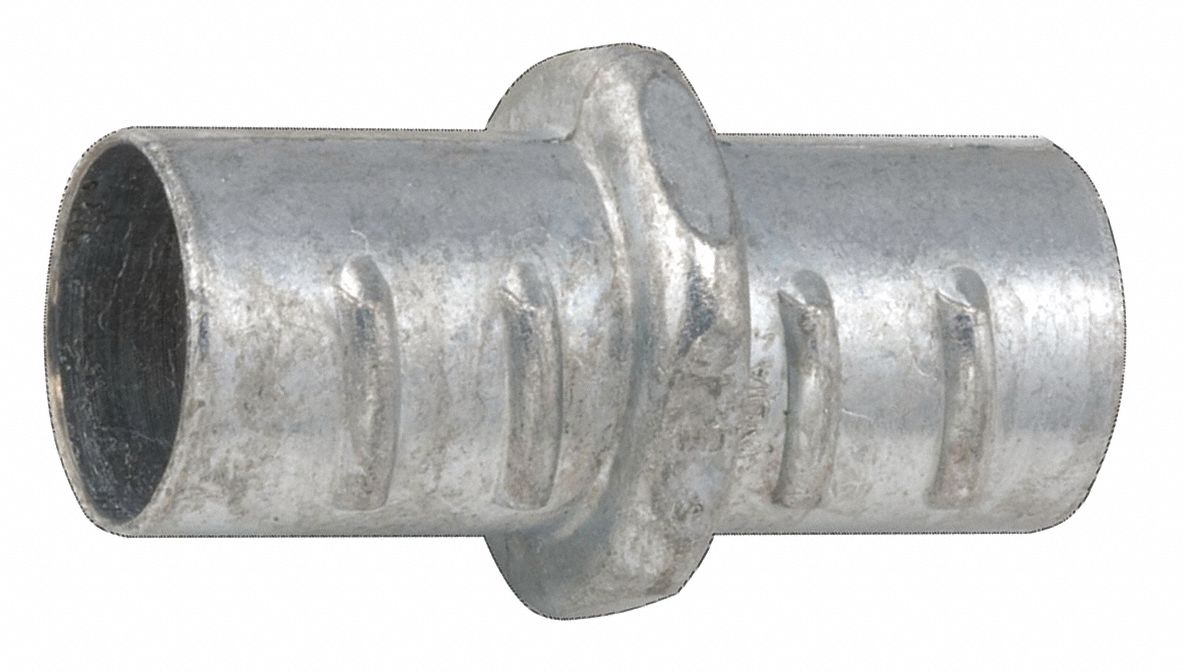 RACO Coupling for Flexible Conduit 1/2 in Trade Size, Flex ScrewIn Coupling, Coupling 206G37