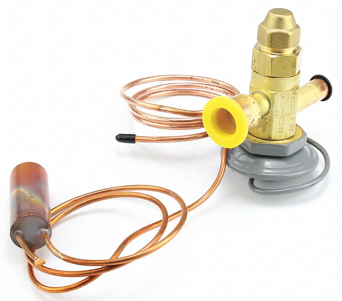 YORK TXV Valve, 3/8" x 5/8" O.D.F. Adjustable, Fits Brand York 209D55