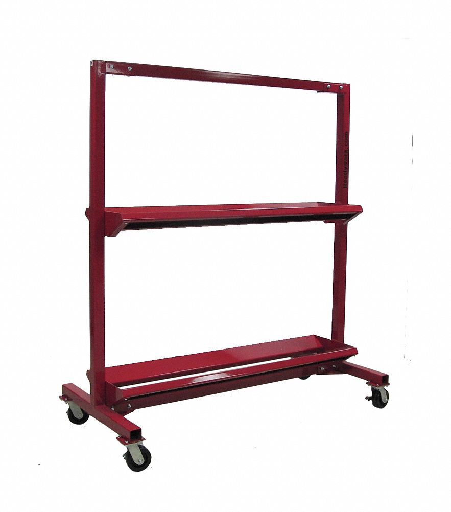 GROVES, Mobile Fire Hose Rack, 1300 ft, Fire Hose Storage Rack 20AT54