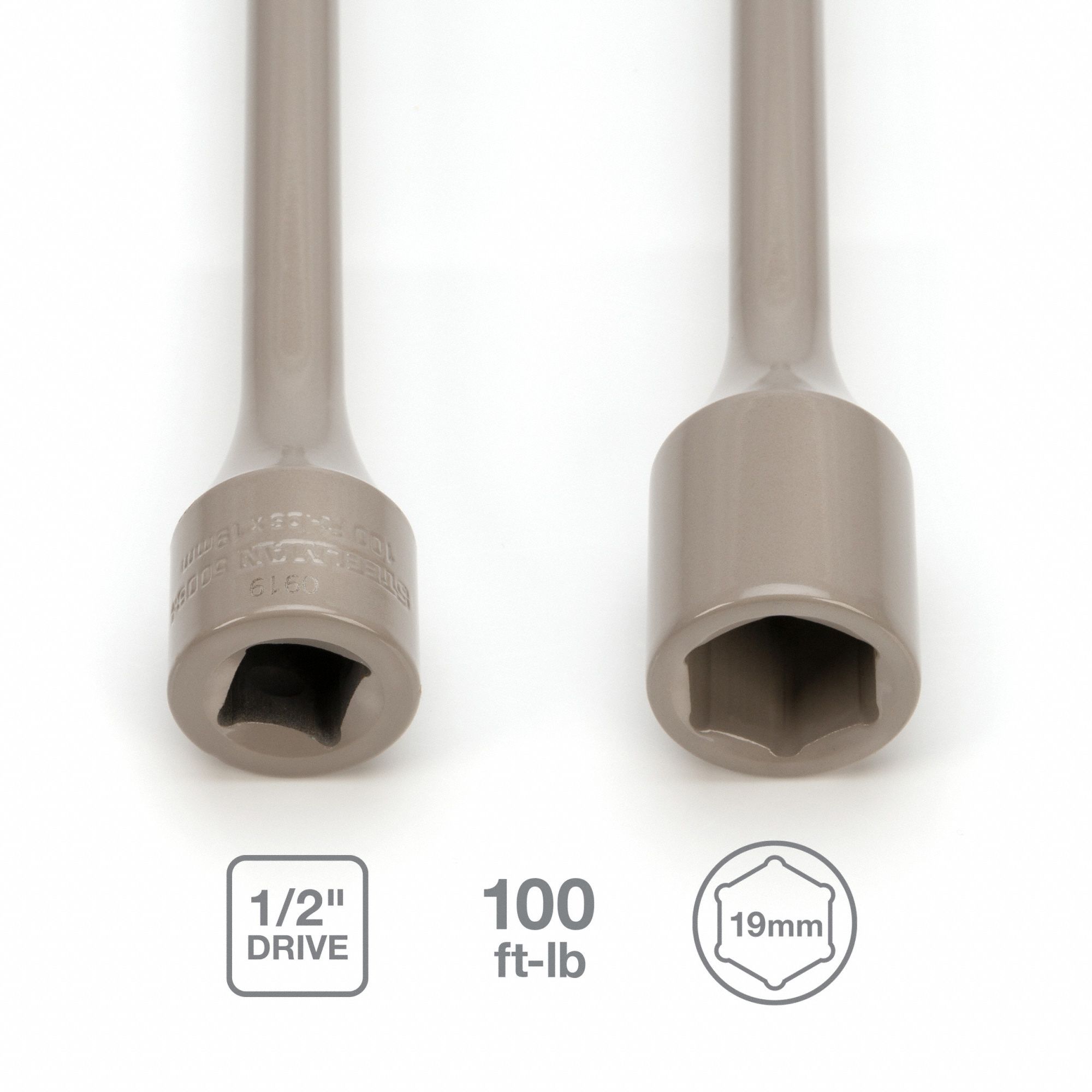 STEELMAN Torque Stick Extension Impact Wrenches, Alloy Steel