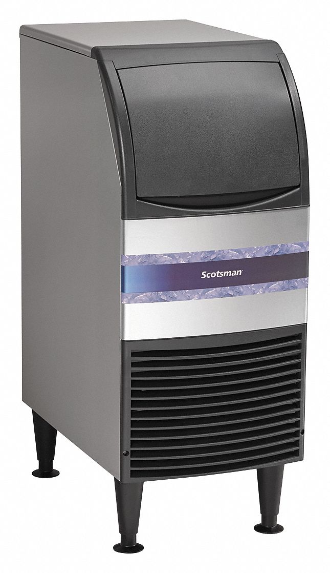 SCOTSMAN SelfContained Ice Maker, Ice Production per Day 80 lb, 15 in