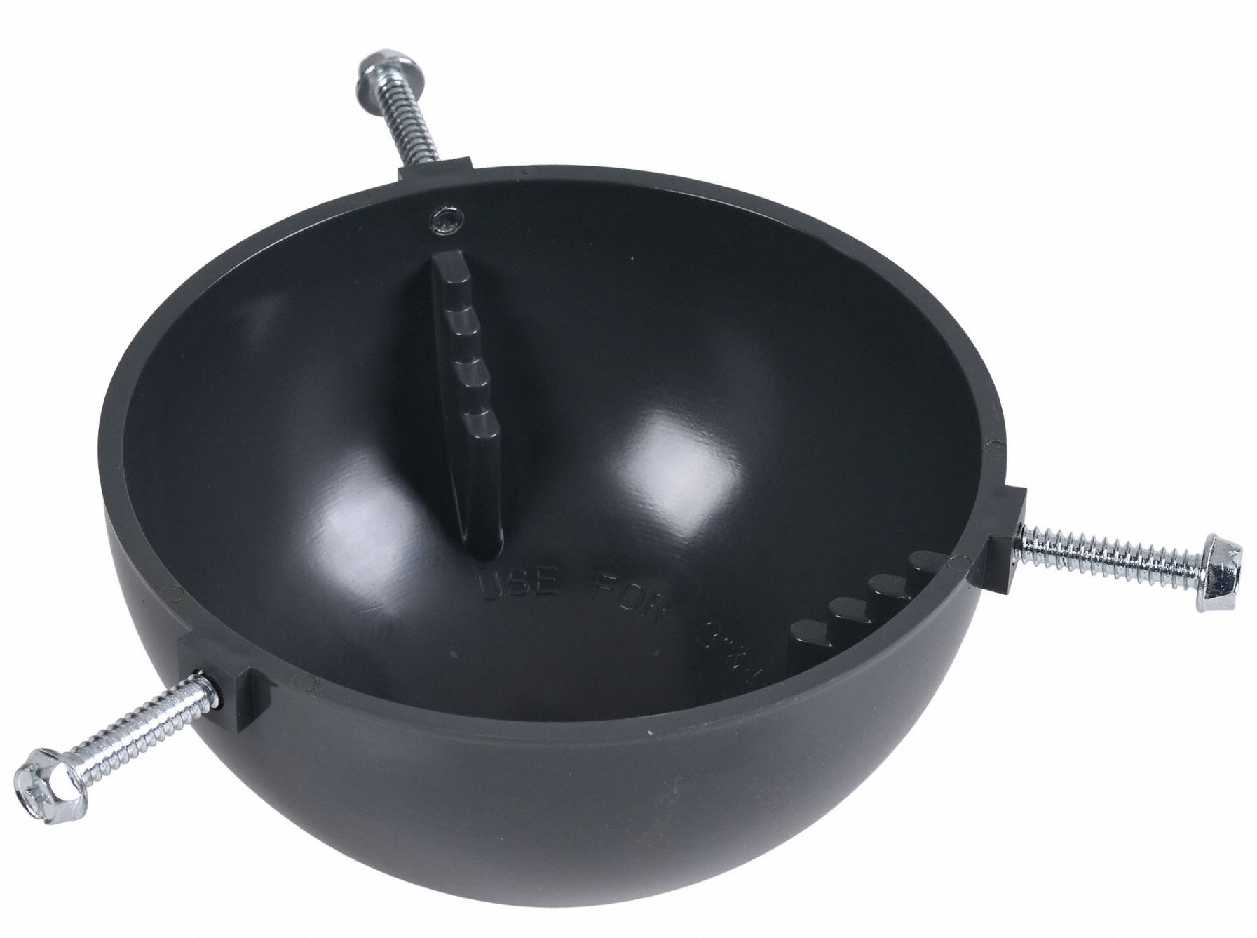 OATEY Mushroom Vent Cap, Plastic, 3 in or 4 in Vent Stacks For Use With