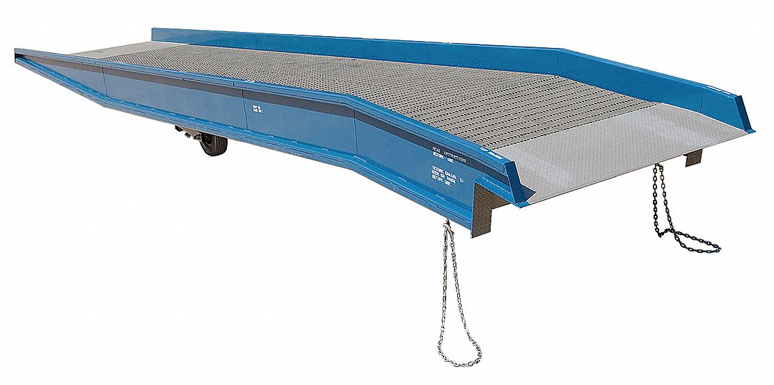 GRAINGER APPROVED 36 ft Including a 6 ft Level Off x 84 in Portable