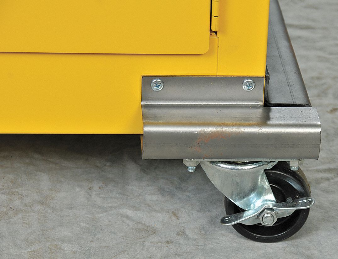 EAGLE Casters and Dollies, Caster Wheels, For Use With 30 gal