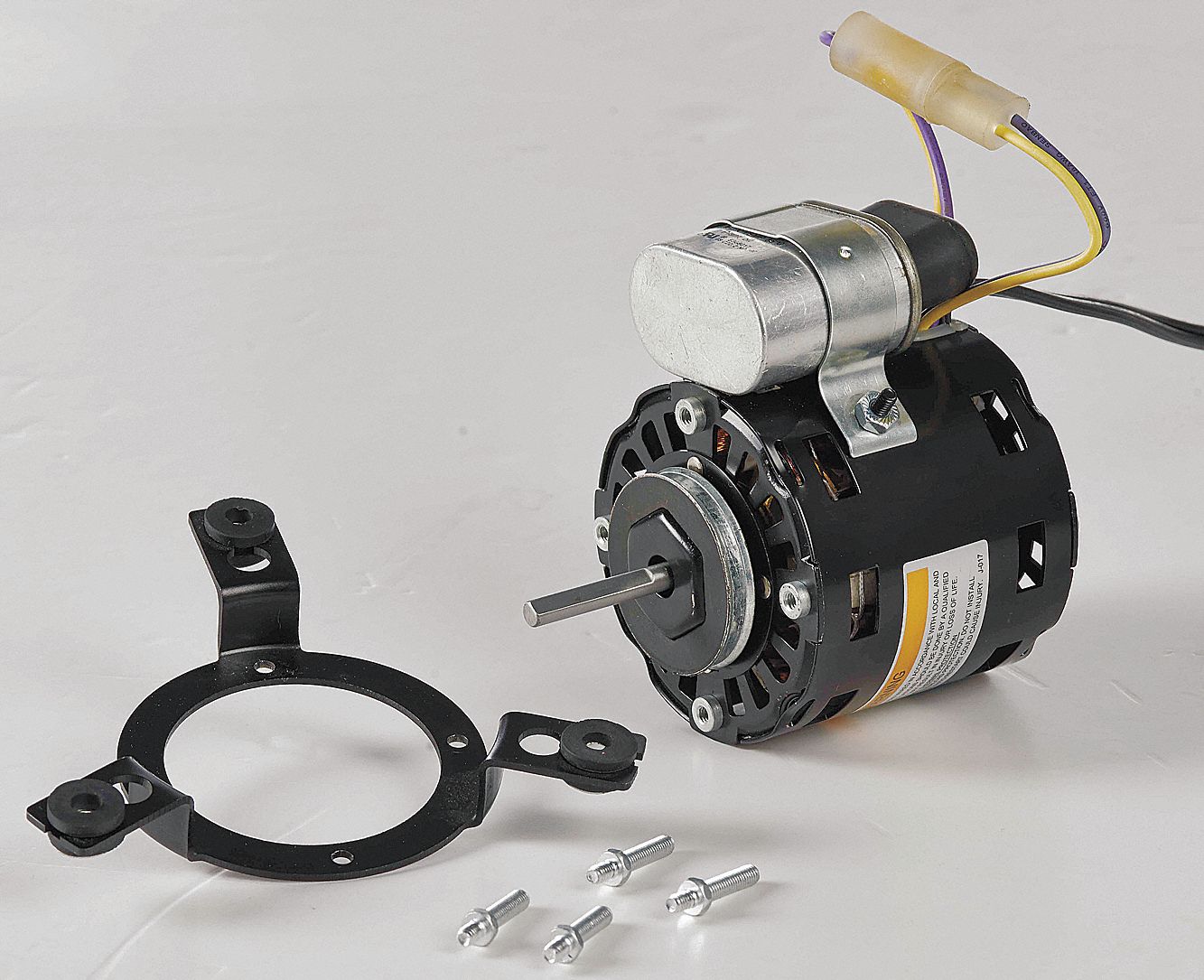 DAYTON HVAC Motor, 1/15 HP, Permanent Split Capacitor, Nameplate RPM