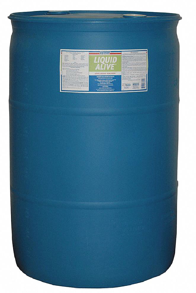ITW DYMON, Drum, 55 gal Container Size, Odor Eliminator 20J96933655
