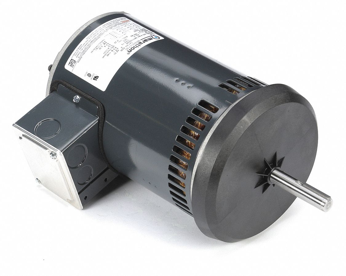 MARATHON MOTORS Direct Drive Motor, 1 HP, OEM Replacement Brand Carrier