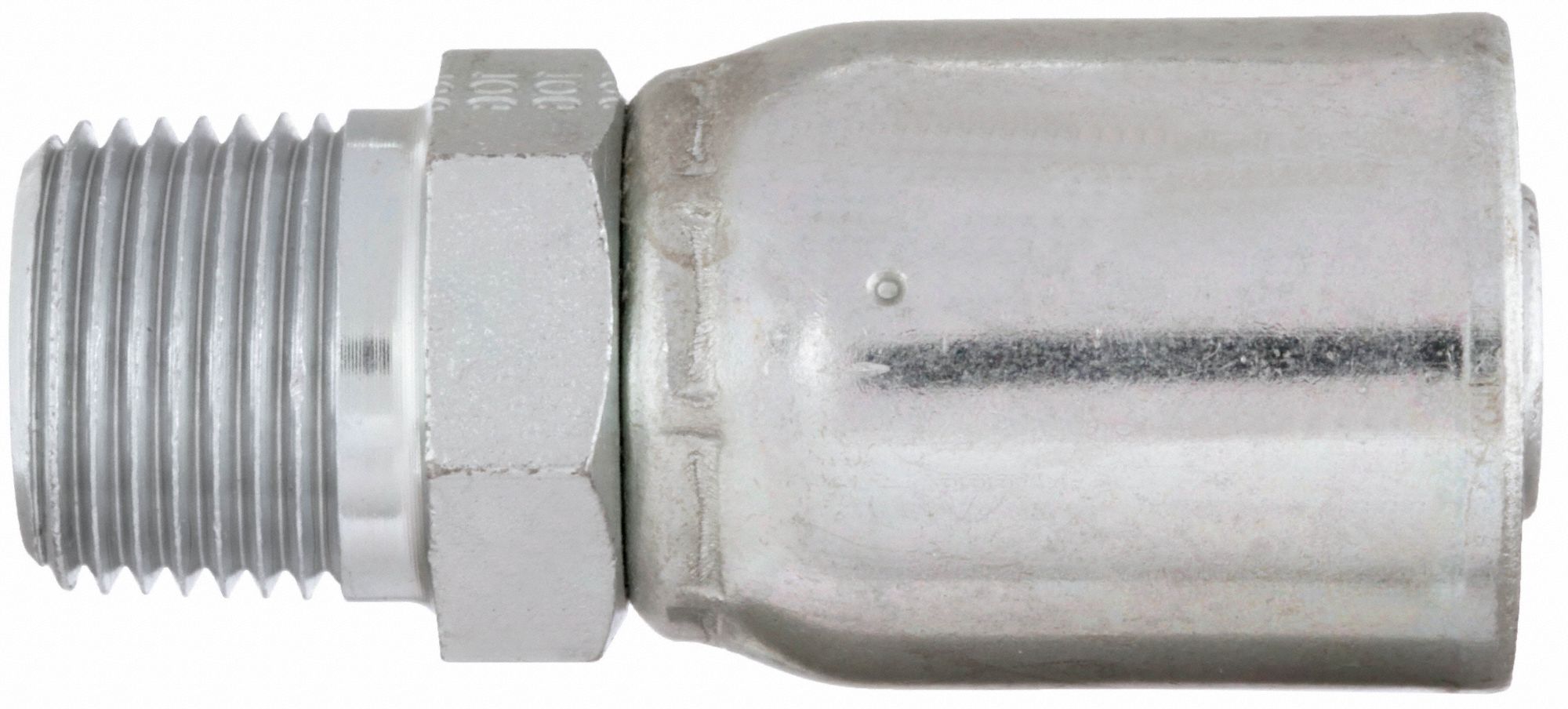 EATON WEATHERHEAD Hydraulic Crimp Fitting, Fitting Material Steel x