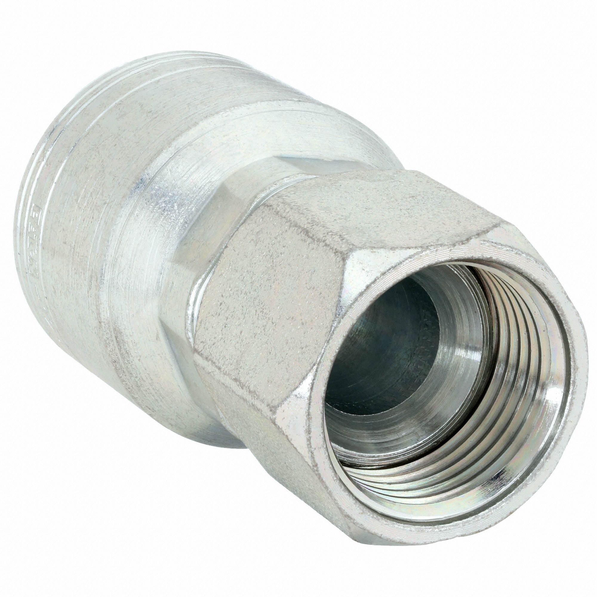 EATON WEATHERHEAD Hydraulic Crimp Fitting, Fitting Material Steel x