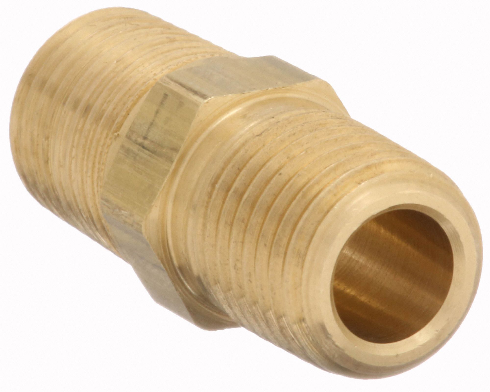 EATON WEATHERHEAD Hydraulic Hose Adapter, Fitting Material Brass x