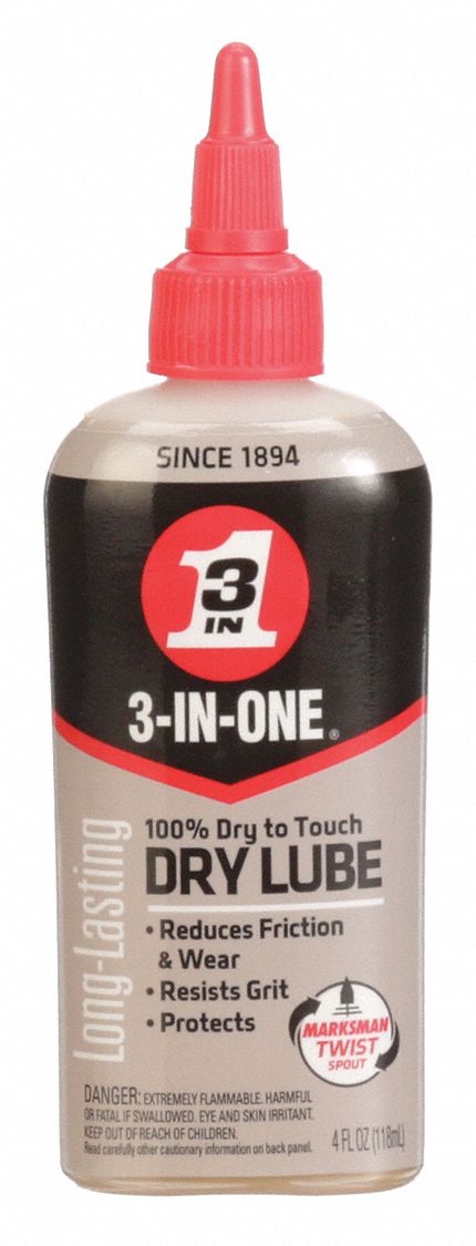 4 oz, 4 oz, General Purpose Dry Lubricant - 20LA85|120022 - Grainger