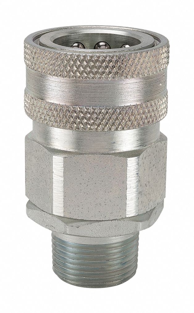 SNAPTITE Hydraulic Quick Connect Hose Coupling, Socket, H Series