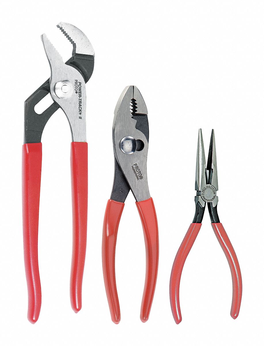 3 Pliers, Manual, Pliers Set - 20PG81|J227GS - Grainger