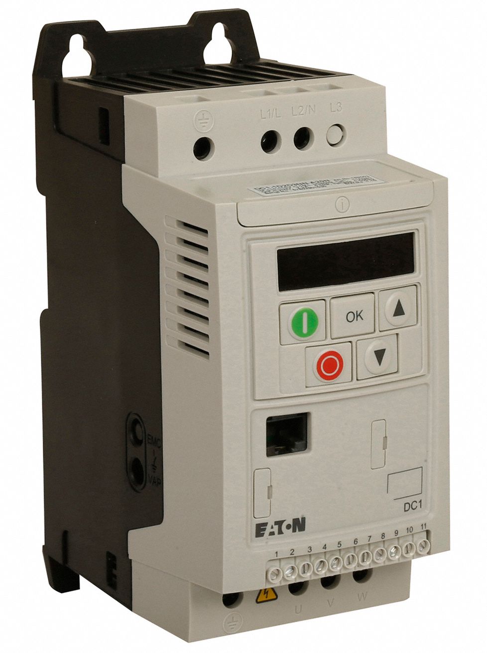 EATON Variable Frequency Drive,1 hp Max. HP,3 Input Phase AC,480V AC