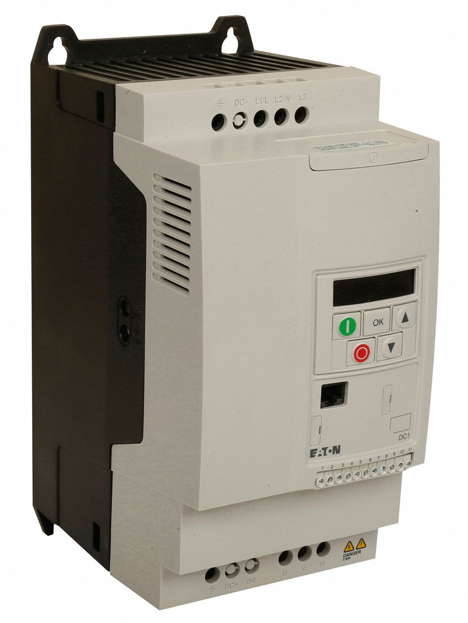 EATON Variable Frequency Drive,7.5 hp Max. HP,3 Input