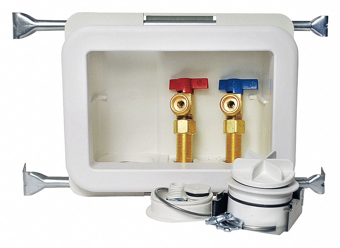 OATEY 10" x 13.50" Polystyrene/Low Lead Alloy Washing Machine Outlet