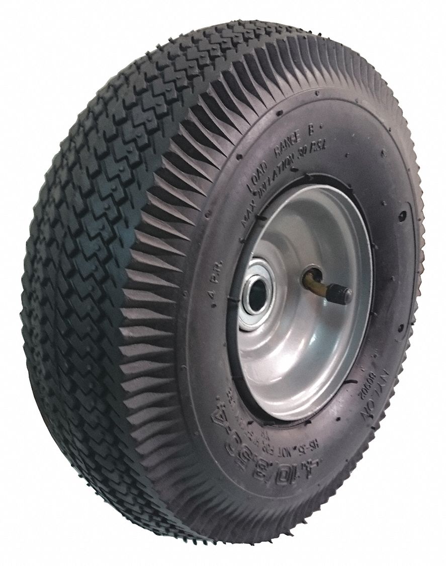 DAYTON Pneumatic Wheel 10" 34UW28MH21U66402G Grainger