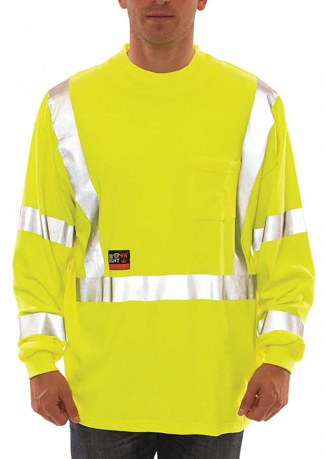 TINGLEY, 9.1 cal/sq cm ATPV, 3X, FlameResistant Crewneck Shirt