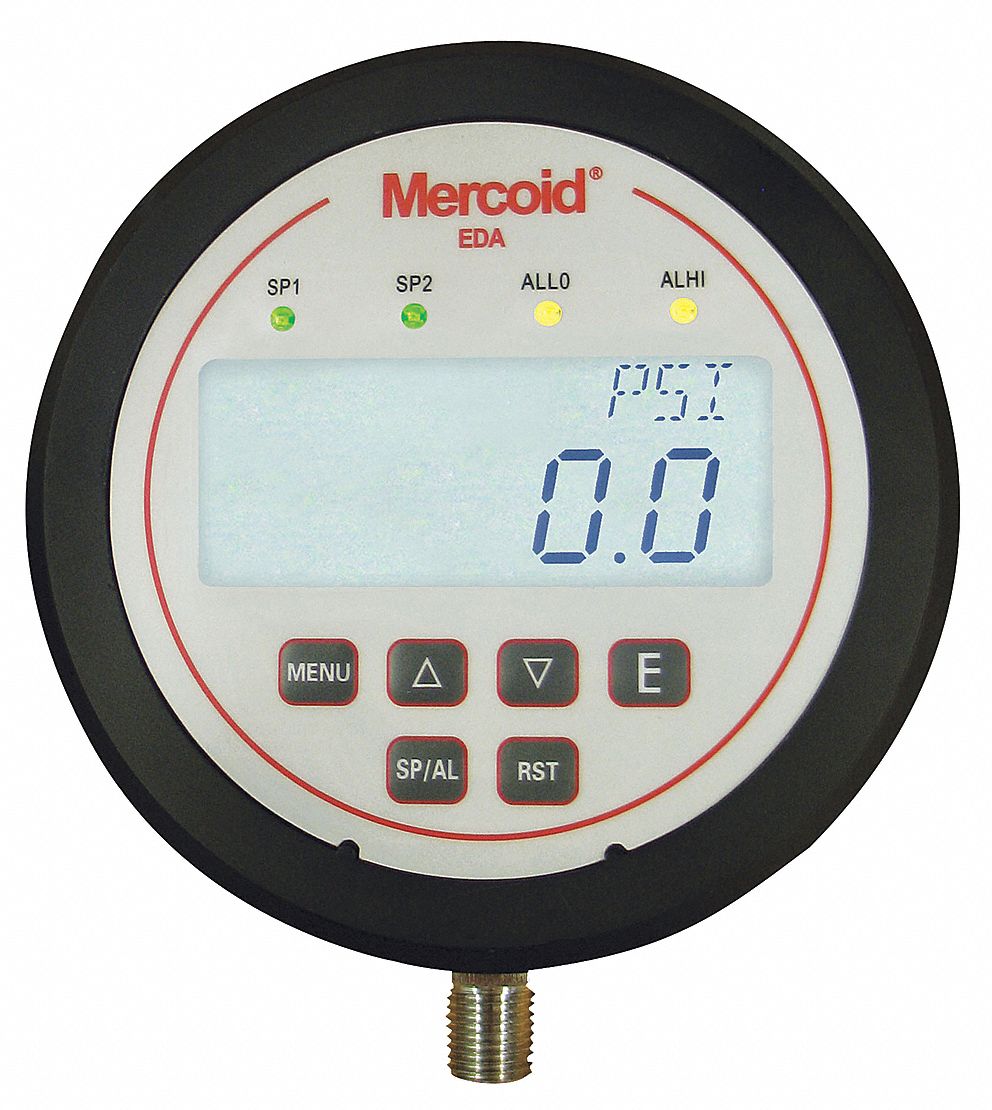 DWYER Pressure Switch, Adjustable Open (PSI), Programmable 20TP60EDAWN1E104T0 Grainger