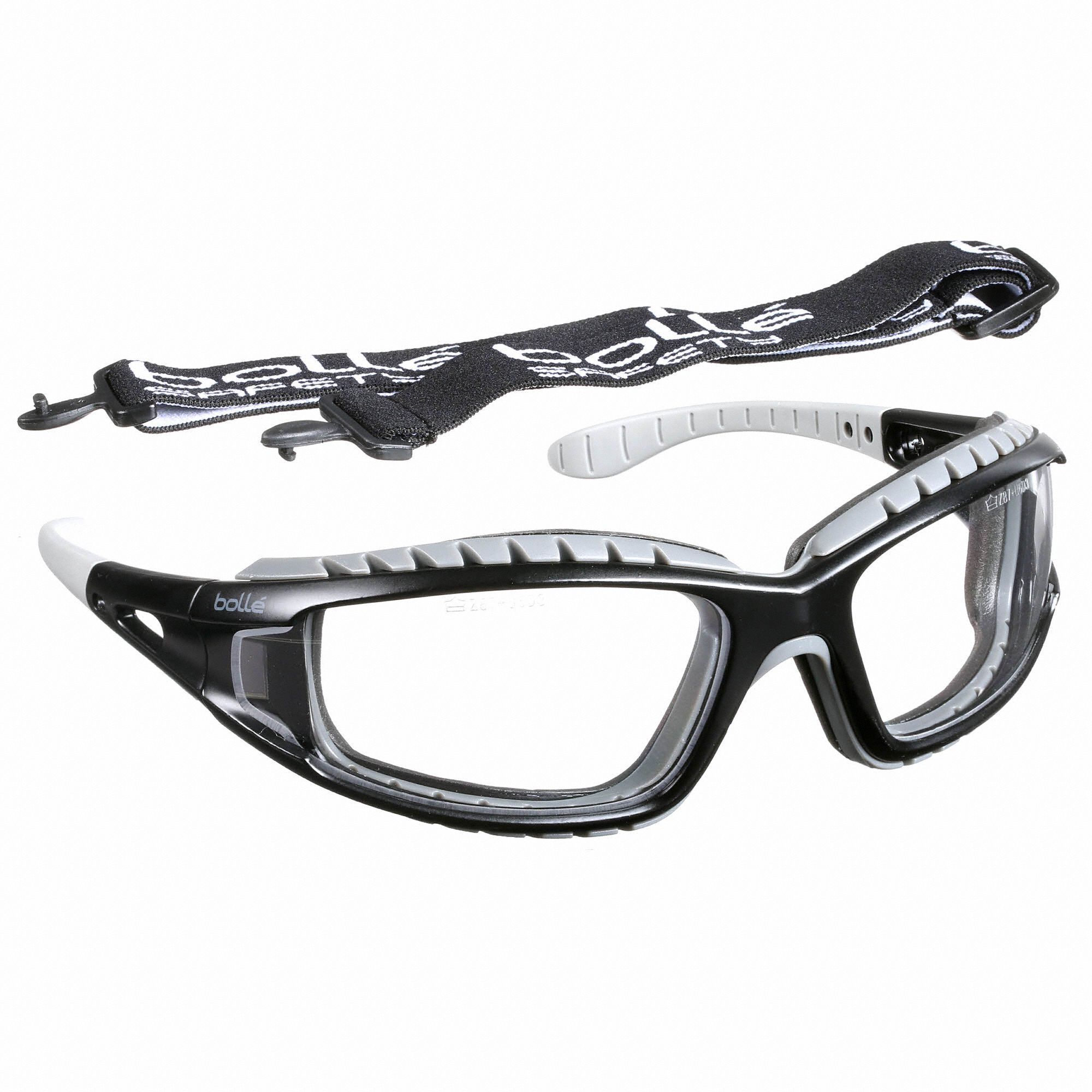 BOLLE SAFETY Safety Glasses AntiFog /AntiStatic /AntiScratch, Brow