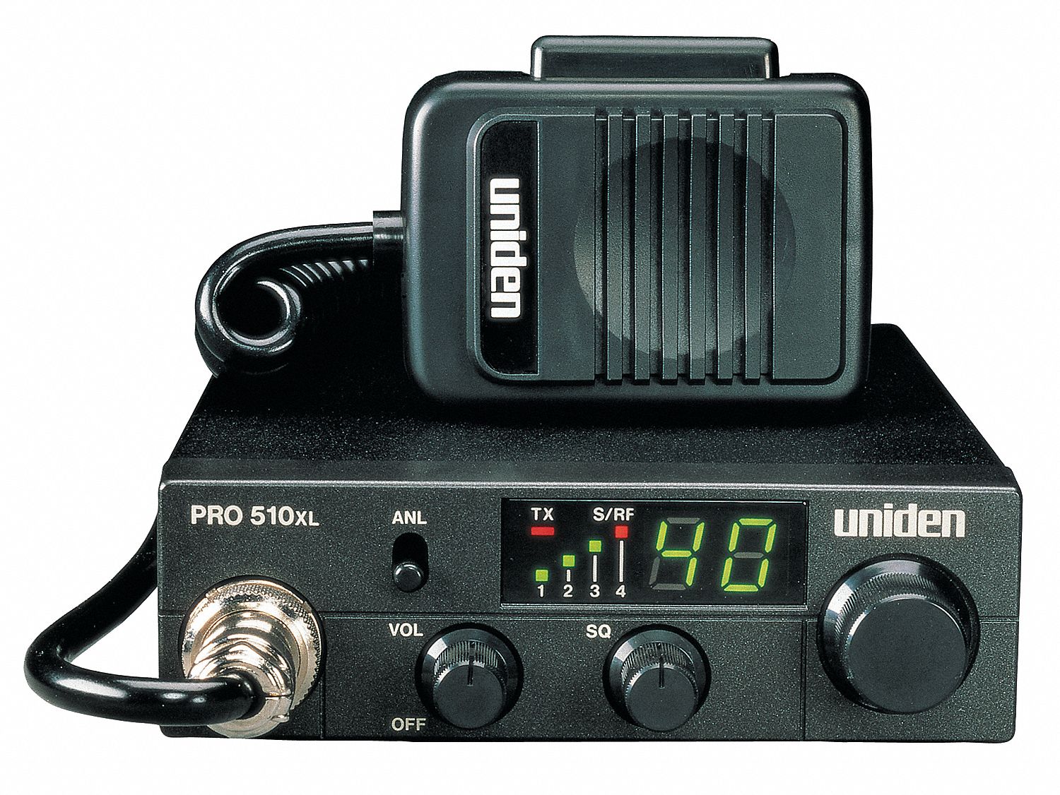 Mounted, Compact, CB Radio - 20V771|PRO510XL - Grainger