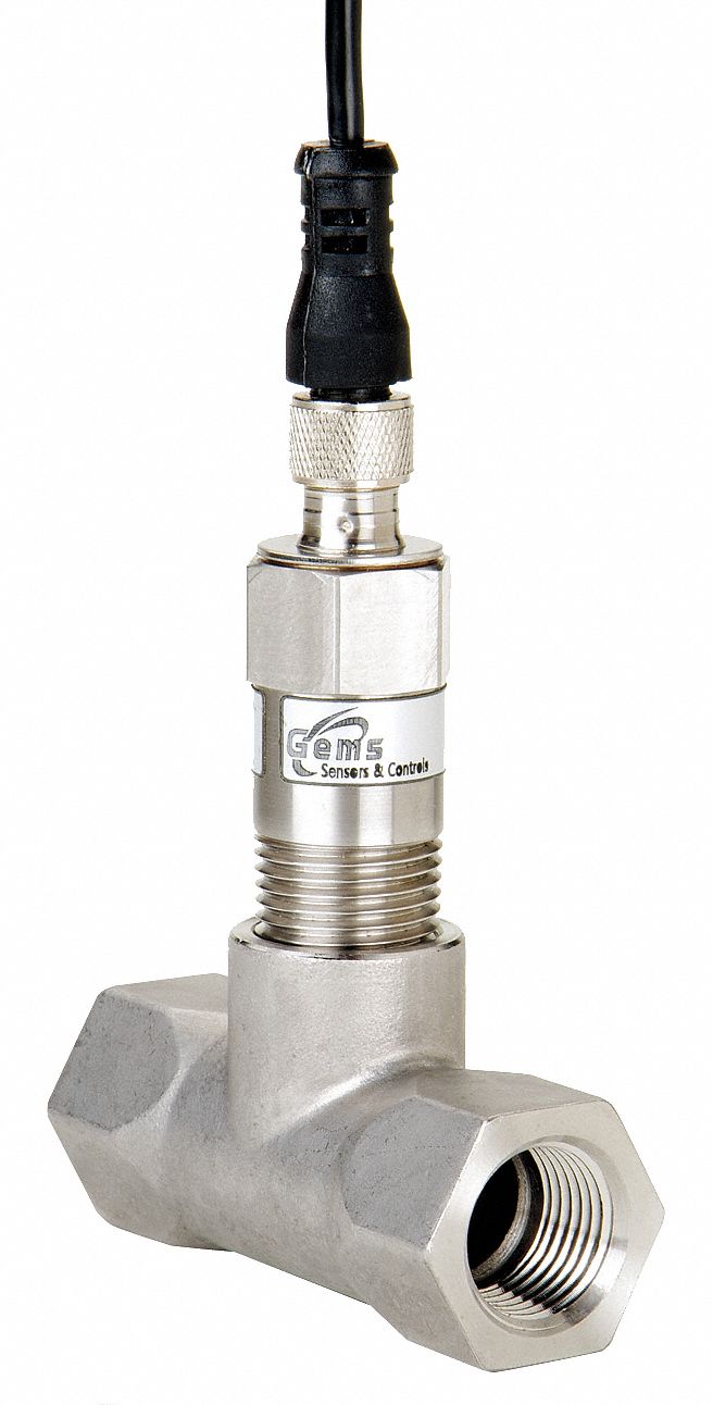 GEMS SENSORS 3/4 FNPT Thermal Dispersion Flow Switch, 5 cm/sec 20X867