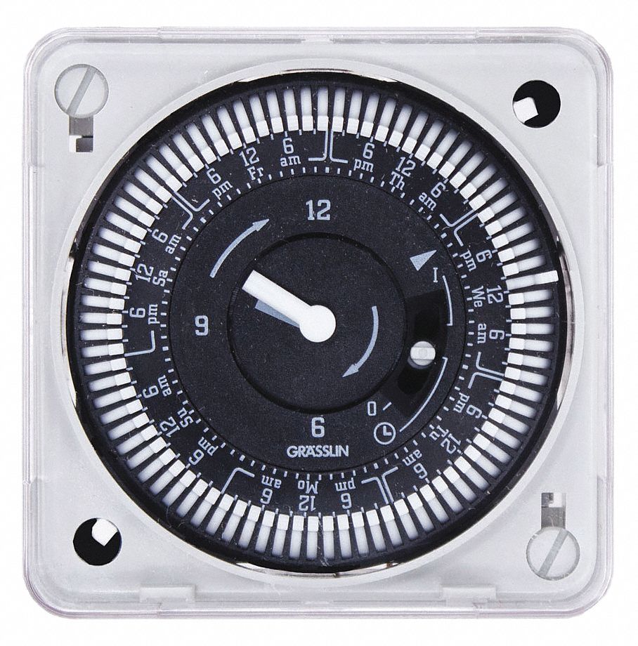INTERMATIC Electromechanical Timer, 208/240V AC Voltage, 21 A Amps