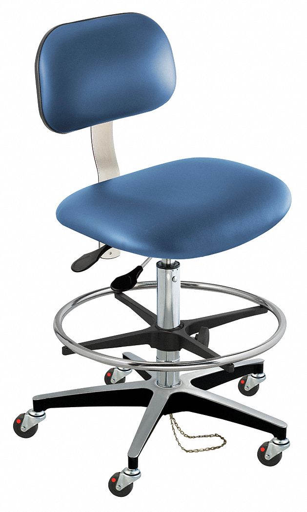BIOFIT Upholstered Vinyl Ergonomic Chair with 19" to 26" Seat Height
