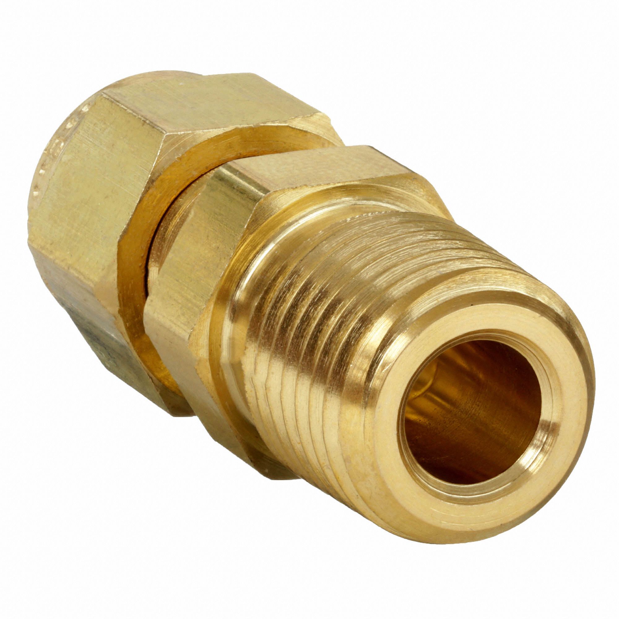 PARKER Thermocouple Connector, 1/4 in Tube Size, 1/4 in Pipe Size