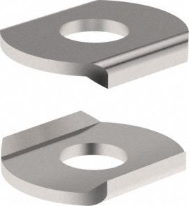 DE-STA-CO, Steel, 5/8 in Overall Lg, Flanged Washer - 807N29|102111-BLK