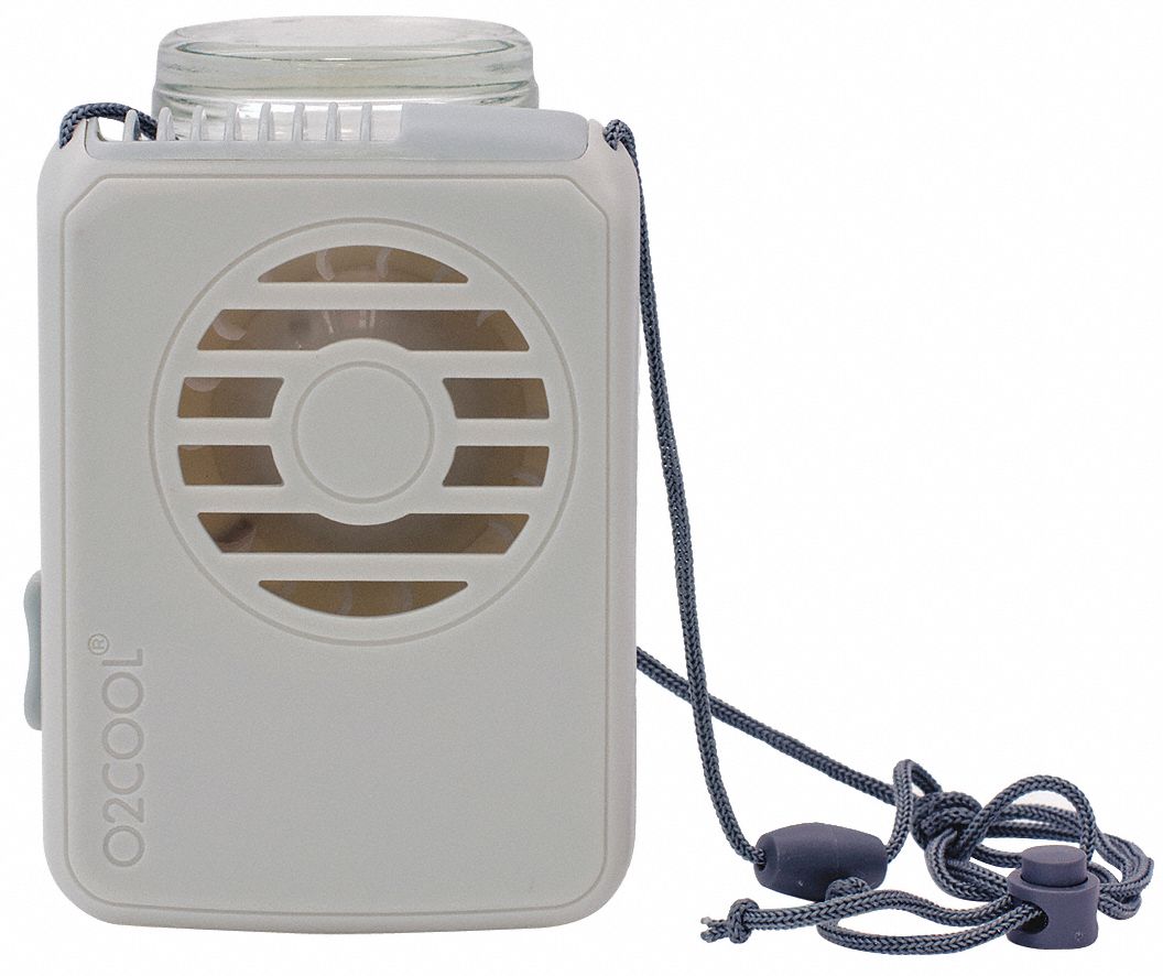 TREVA/O2COOL, NonOscillating, 1 Speeds, Necklace Fan 216PC6