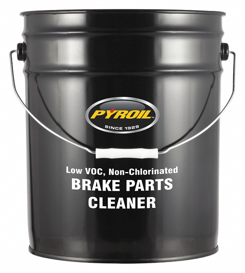 PYROIL Brake Parts Cleaner, 5 gal Pail, Clear 21A064PYNCBPC5 Grainger