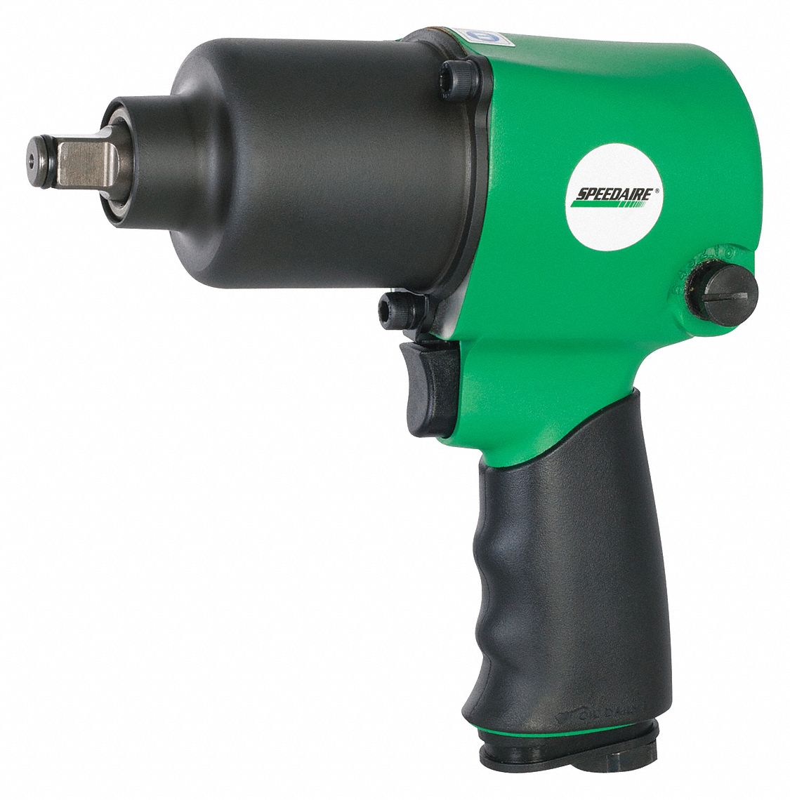 SPEEDAIRE Air Powered, Impact Wrench, 90 psi, 600 ftlb Fastening