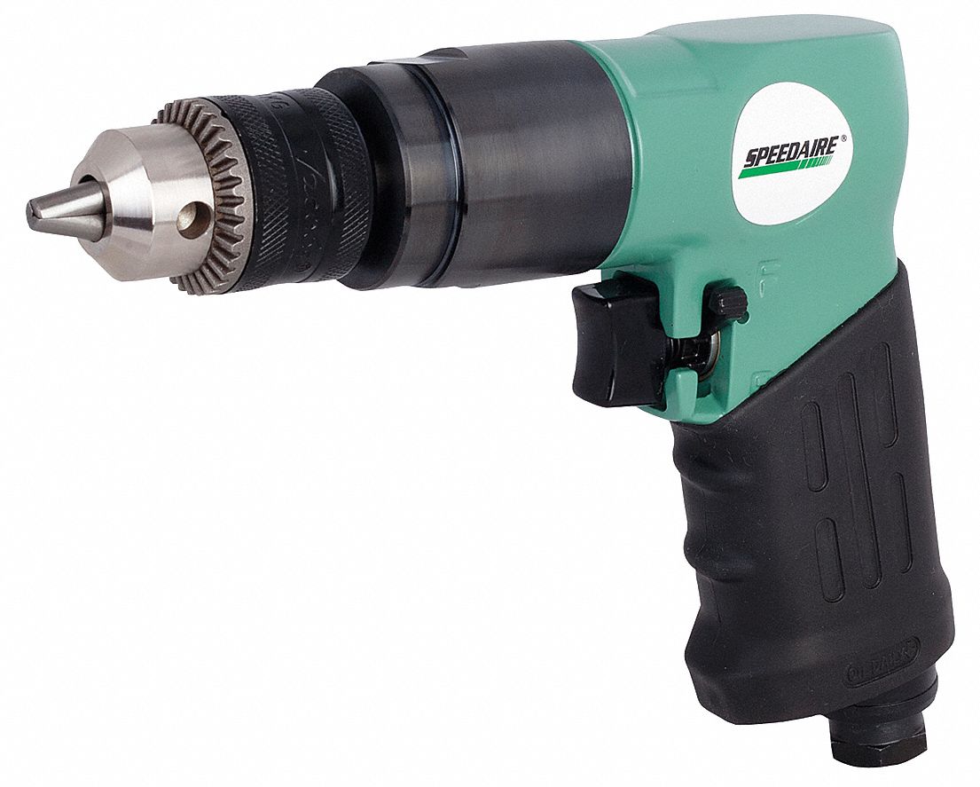 SPEEDAIRE AirPowered, Drill, General Duty, 0 ftlb to 3.5 ftlb Torque Range 21AA7321AA73