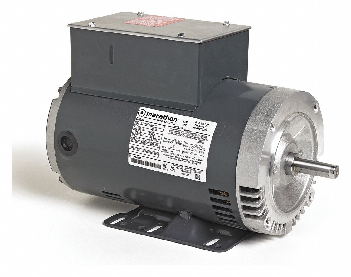 Pressure Washer Motor, Motor Design Capacitor-Start, Motor Enclosure