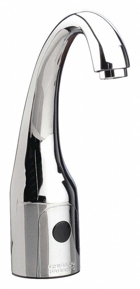 0.5 gpm Flow Rate, Hytronic Curve Sink Faucet With Dual 21FD56WWG116