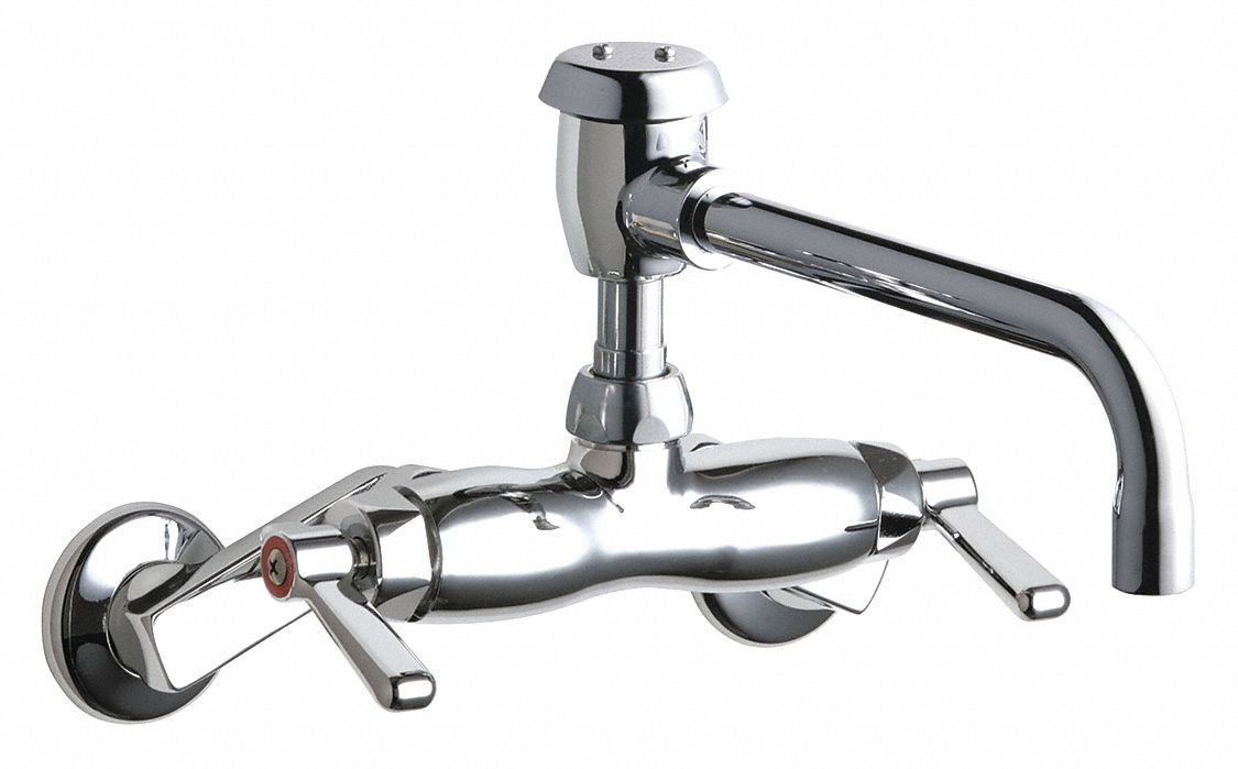 12 gpm Flow Rate, Hot And Cold Water Sink Faucet 21GD69886L8BVBCP