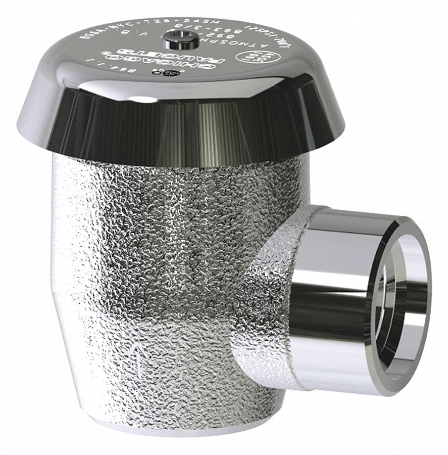 CHICAGO FAUCETS, Vacuum Breaker 1/2In 21GE02892ABRCF Grainger