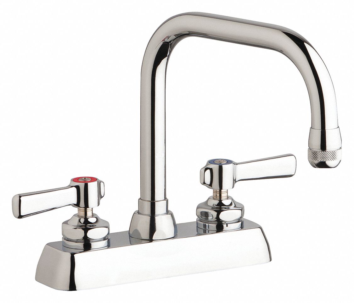 12 gpm Flow Rate, Hot And Cold Water Washboard Sink Faucet 21GN49W4D
