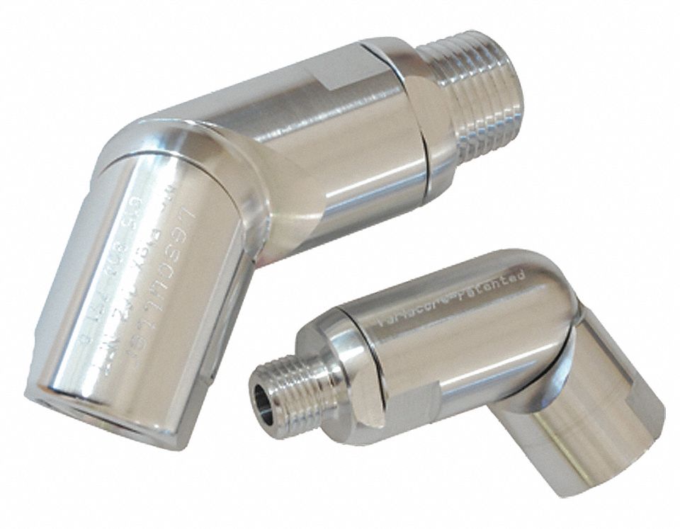 CHICAGO PNEUMATIC Air Gun Swivel Aluminum, 3 1/4 in Overall Lg