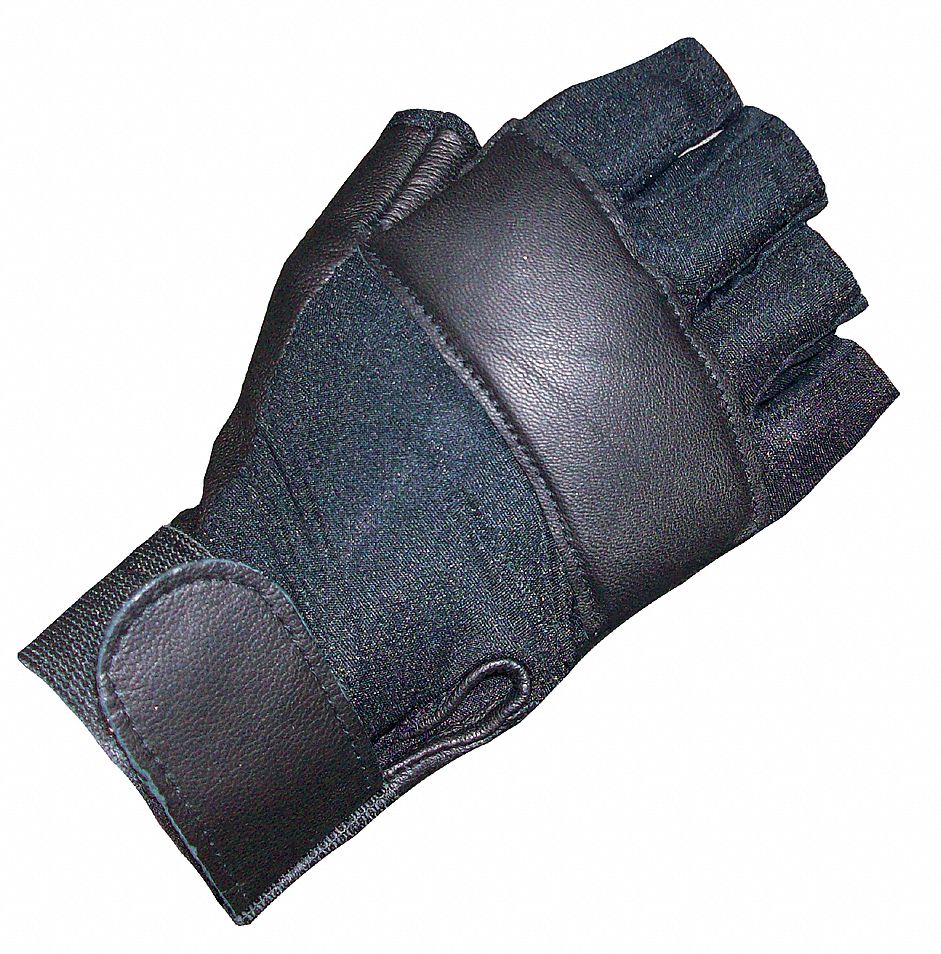 IMPACTO AntiVibration Gloves, Leather, L, Right 21NP21IP40150LR