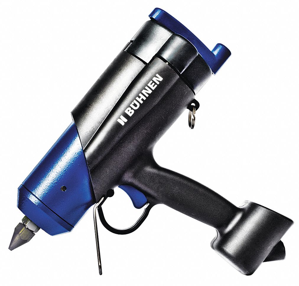 PAMBUEHNEN Glue Gun, Hot Melt, 7/16 in Glue Stick Capacity, 7 lb/hr