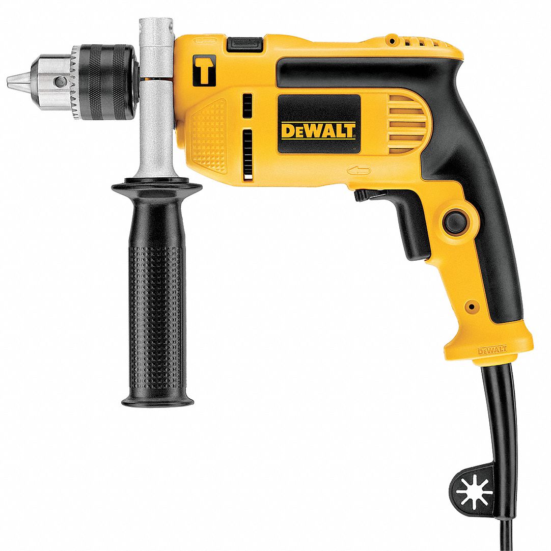 DEWALT, Corded, 1/2 in Chuck, Hammer Drill - 21RY66|DWE5010 - Grainger