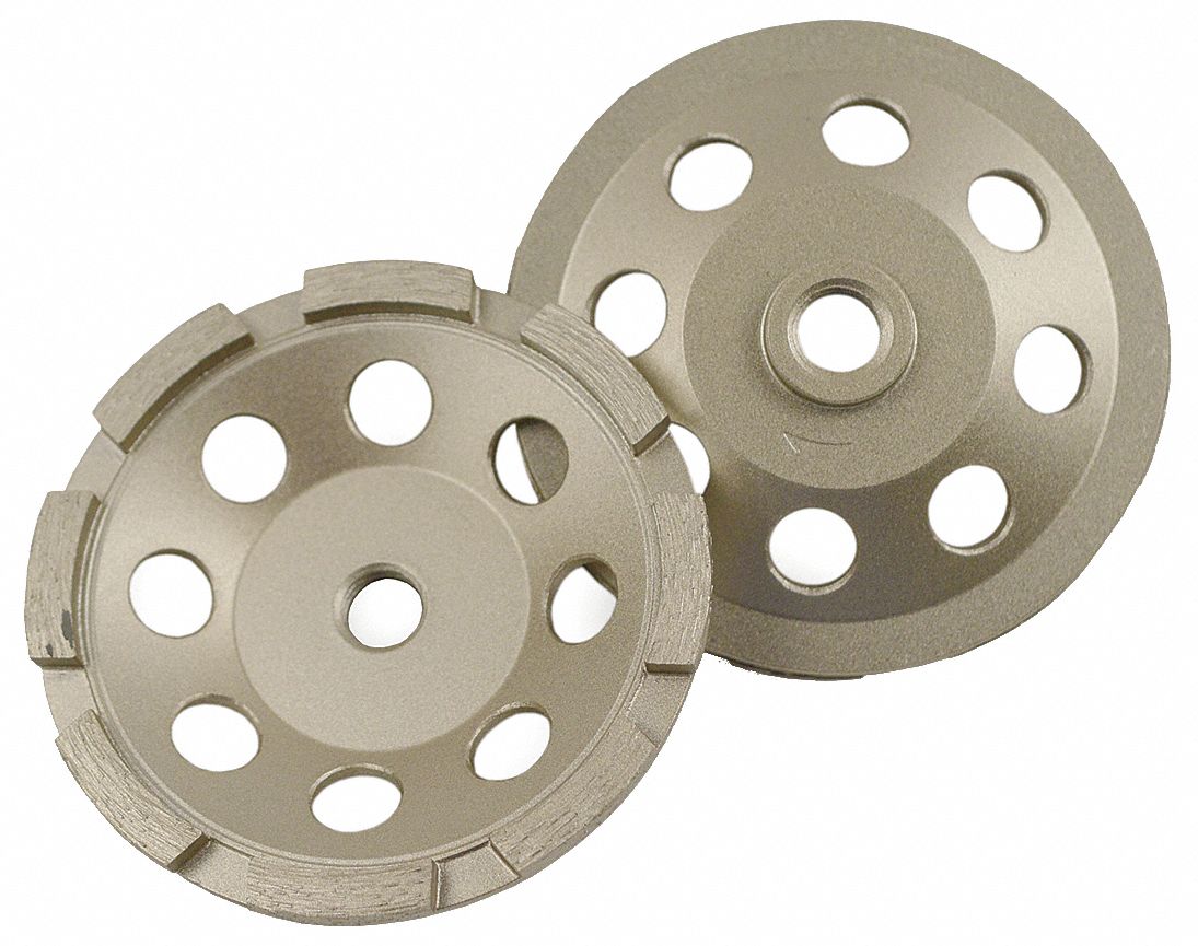 DIAMOND VANTAGE Segment Cup Grinding Wheel 4 1/2 in Abrasive Wheel Dia