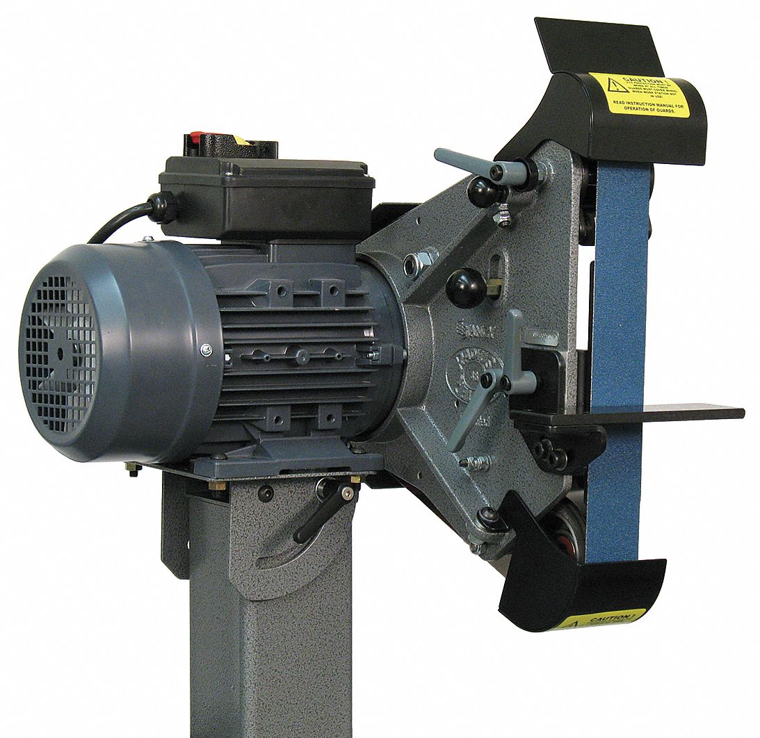 FEIN Bench Belt Grinder, 1.5 HP 21VH7131343290010 Grainger