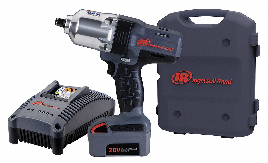 INGERSOLL RAND Cordless, Impact Wrench, 20V DC, 780 ftlb Breakaway