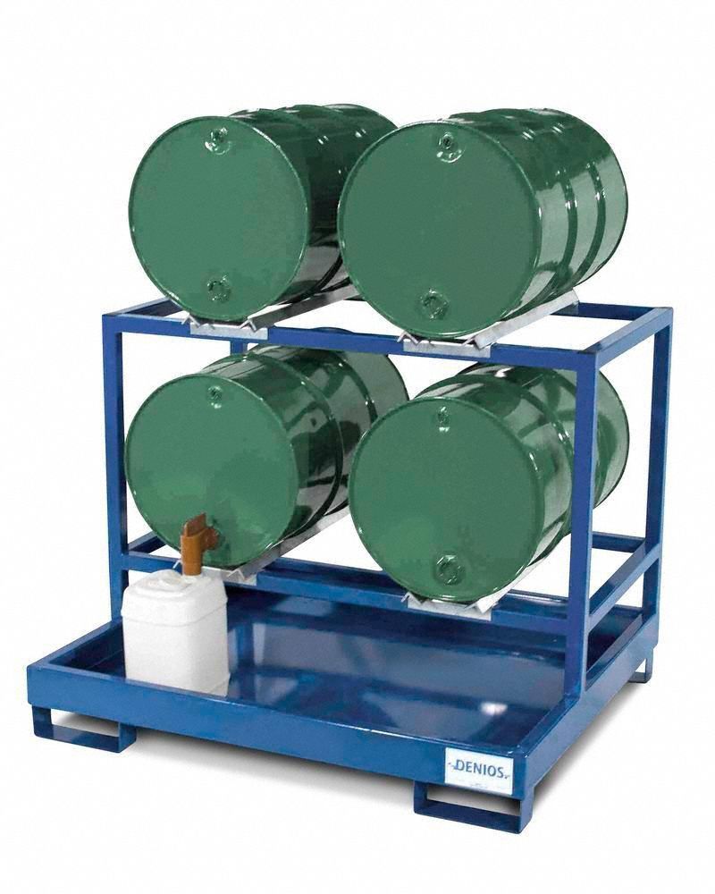 DENIOS Drum Dispensing and Containment System 4 Drums/Containers, Drum