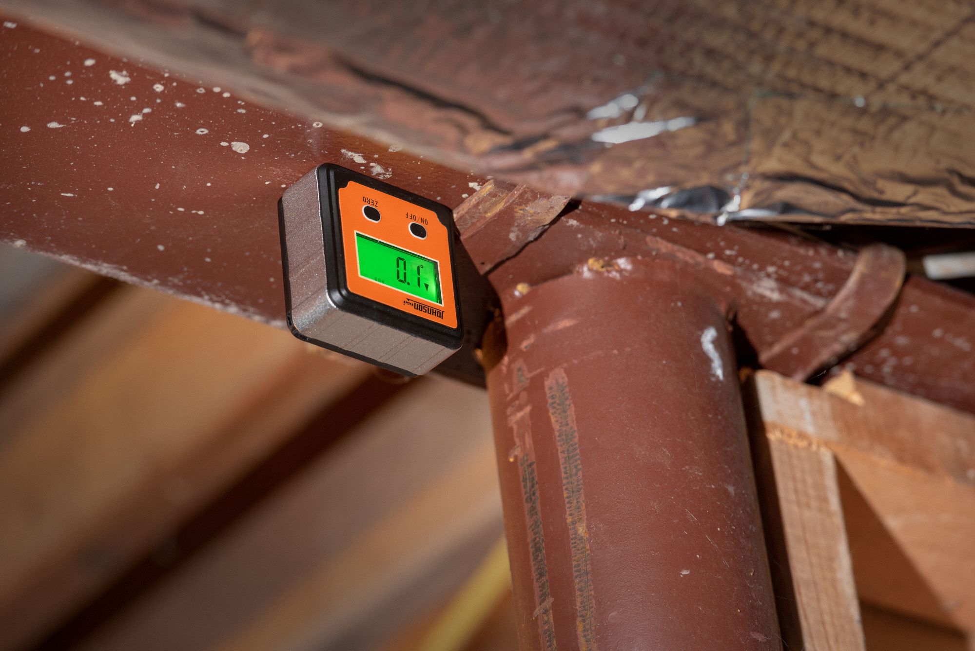 JOHNSON Digital Angle Finder, Magnetic, 2 Button - 21XK30|1886-0000