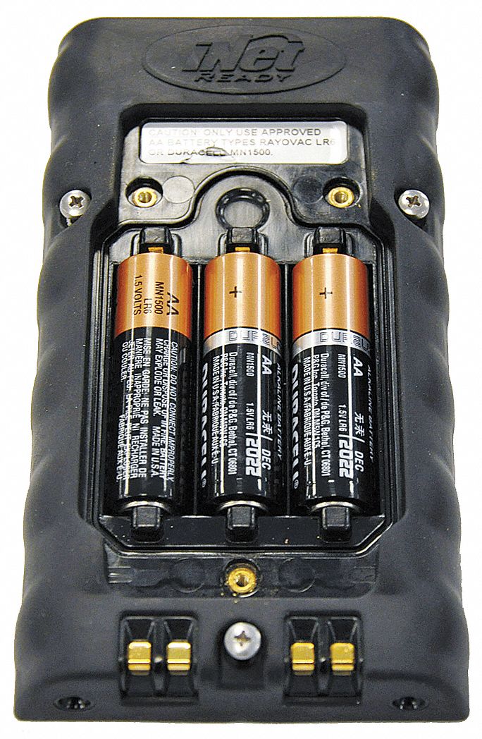 INDUSTRIAL SCIENTIFIC, AA Alkaline, 4.5V DC, Replacement Battery Pack